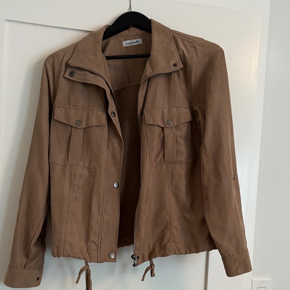 Casual Brown Jacket